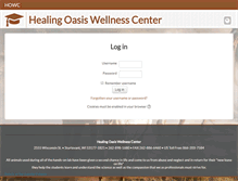 Tablet Screenshot of moodle.healingoasis.edu